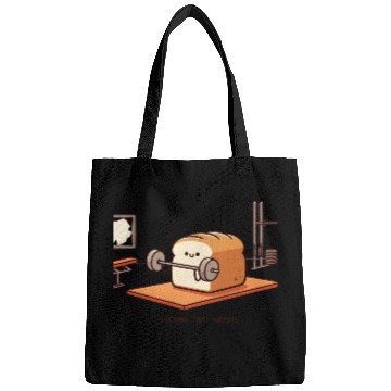Discover Get That Grain: Funny Bread Gym Lifting Bags