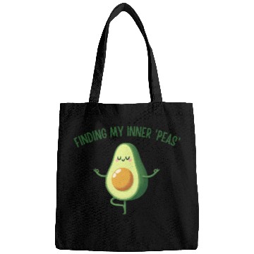Discover Avocado Yoga - Finding My Inner 'Peas' Design Bags