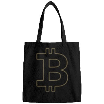 Discover Bitcoin Silhouette Pocket Currency Store Bags