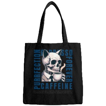 Discover Cat Skull Caffeine Connoisseur - Eternal Coffee Bags