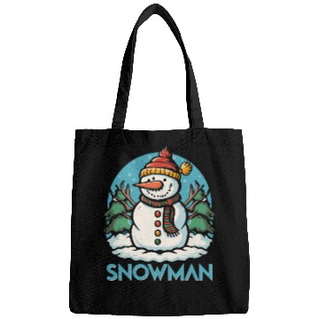 Discover Snowman Bags design premium