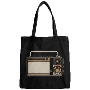 Discover Classic tube radio Bags