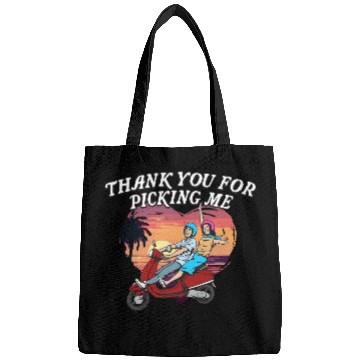 Discover Thank You for Picking Me Funny Valentines Day Humo Bags