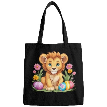 Discover Easter Lion: Vibrant & Adorable Spring Design Bags