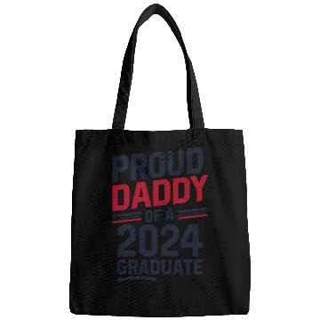 Discover "Proud Daddy of a 2024 Graduate" Senior Class Bags