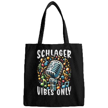 Discover German Schlager Singer Germany Music Lover Bags