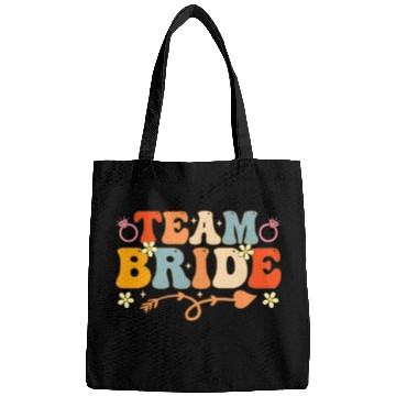 Discover Team Bride Groovy Bridal Party Bachelorette Party Bags