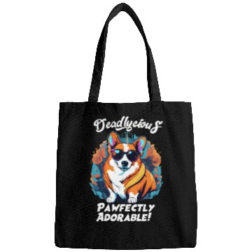 Discover Corgi Dog Pawfectly Adorable Bags