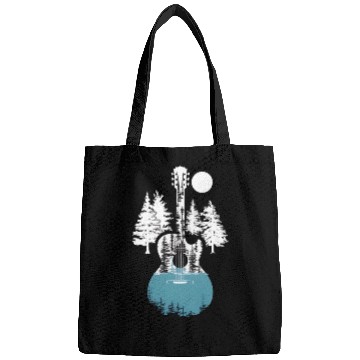 Discover Nature Guitar Silhouette Bags