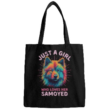 Discover Colorful Samoyed Bags