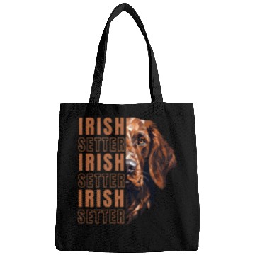 Discover Irish Setter geometric style Bags