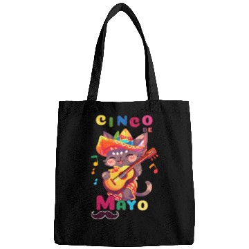 Discover Cinco de Mayo cat with Guitar Bags