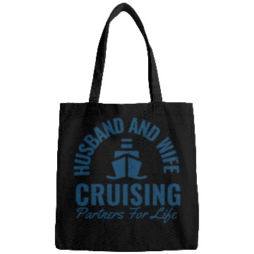 Discover Husband And Wife Cruising Partners For Life Bags
