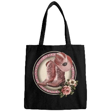 Discover PINK COWGIRL BOOTS, PINK COWGIRL HAT RETRO WESTERN Bags