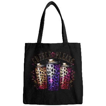 Discover Coffee Please Leopard Cups by TrendLaunch Bags
