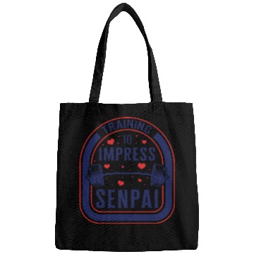 Discover Training To Impress Senpai Gym Anime Bags