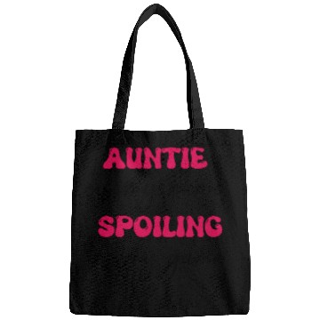 Discover auntie is my name, spoiling is my game/aunt gift Bags