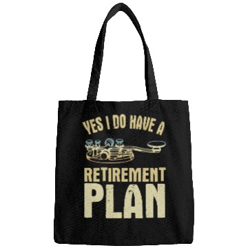 Discover Retirement plan ham radio operator Bags