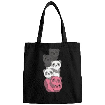 Discover Femaric Flag Pride Lgbtq Cute Panda Bags