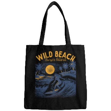 Discover Wild Beach Surfer Island Bags