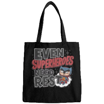 Discover even superheroes need rest Bags