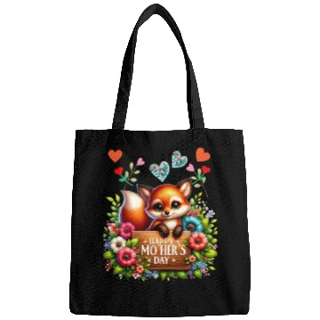 Discover Happy Mothers Day Baby Fox Bags
