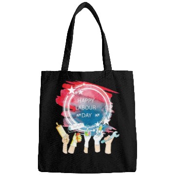 Discover Labor Day Celebration Artwork Bags