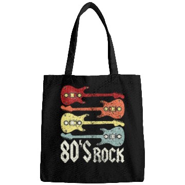 Discover 80s Rock Band Guitar Cassette Tape 1980s Bags