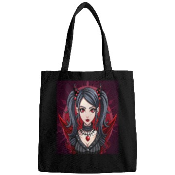 Discover Crimson Shadows,Gothic Anime Girl Bags