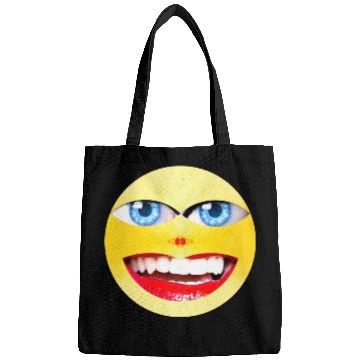 Discover Smile Face Have a Nice Day Promote Happiness Joy Bags