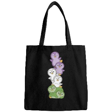 Discover Genderqueer Flag Pride Lgbtq Cute Penguin Bags