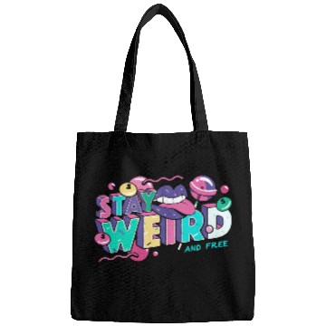 Discover Stay Weird Bags