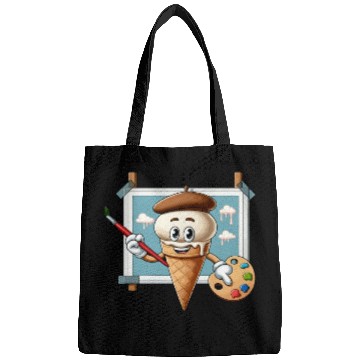 Discover Creative Ice Cream Character Masterpiece Bags