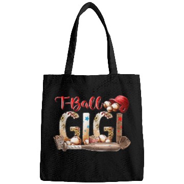 Discover Leopard T-ball Gigi For Baseball Lover Bags