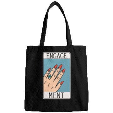 Discover Engagement - Engaged Tarot Card - Wedding Proposal Bags