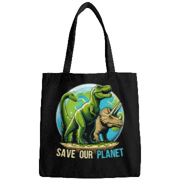 Discover Save Our Planet Dinosaurs Kid Cute Earth Day Boys Bags