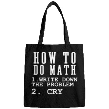 Discover How To Do Math Bags