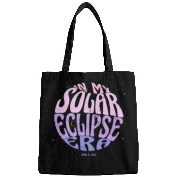 Discover In My Solar Eclipse Era Groovy April 8th 2024 Bags