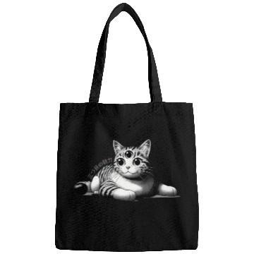 Discover Three-Eyed Cat Enigma: A Mystical Japanese Marvel Bags