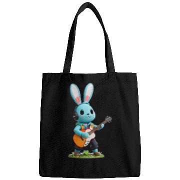 Discover Rabbit playing guitar Bags