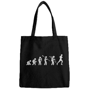 Discover Evolution Running White Grunge Bags