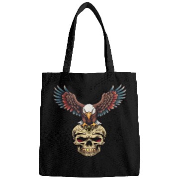 Discover AI Eagle & Skull Kids Bags Design