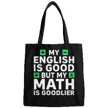 Discover Funny Math Teacher Mathematician Bags