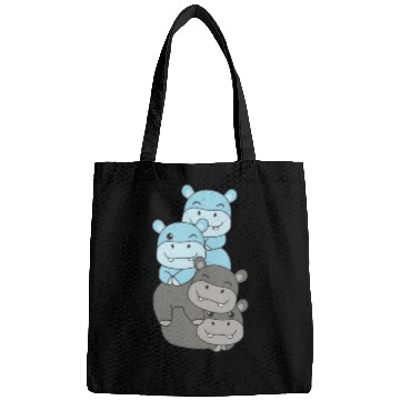 Discover Car Flag Pride Lgbtq Cute Hippo Bags