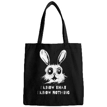 Discover "I Know Nothing" Wise Bunny Bags