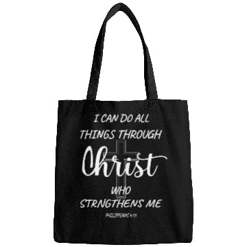 Discover PHILIPPIANS 4:13 bible verse Bags