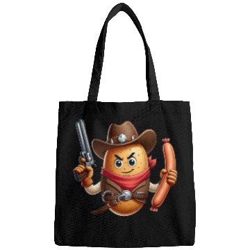 Discover Cowboy potato with sausage gun Bags