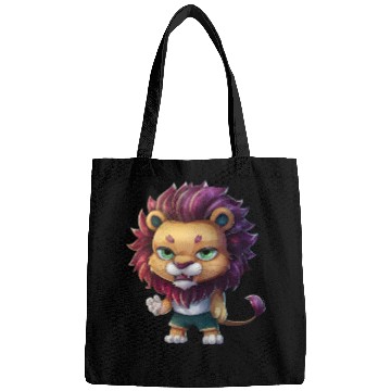 Discover Cute And Majestic Chibi Lion Bags