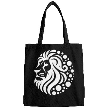Discover Proud Lion's Head With Mane Bags