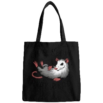 Discover Funny Possum Live slow play dead Street Cat Bags